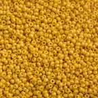Miyuki Seed Bead 11/0 apx 22g Frosted Glazed/ Rainbow Yellow Matte AB