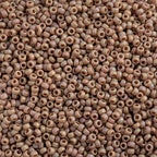 Miyuki Seed Bead 11/0 apx 22g Frosted Glazed/ Rainbow Light Rose Matte AB