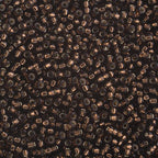 Miyuki Seed Bead 15/0 apx.22g Dark Topaz Silver Lined