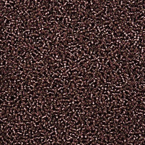 Miyuki Seed Bead apx. 22g Vial 15/0 Dark Smoky Amethyst S/L