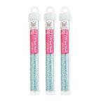 Miyuki Seed Bead apx. 22g Vial 15/0 Aqua Silver Lined