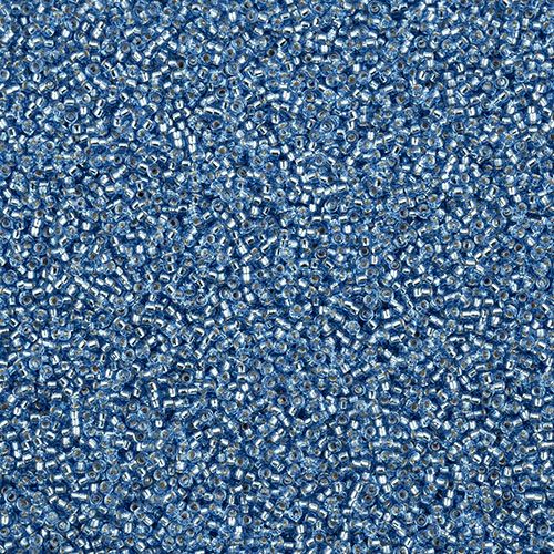 Miyuki Seed Bead apx. 22g Vial 15/0 Sapphire Silver Lined