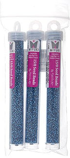Miyuki Seed Bead 15/0 apx.22g Dark Turquoise S/L