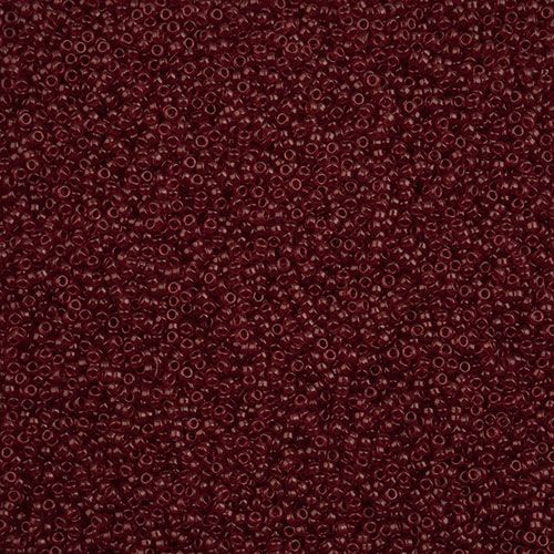 Miyuki Seed Bead apx. 22g Vial 15/0 Ruby Transparent