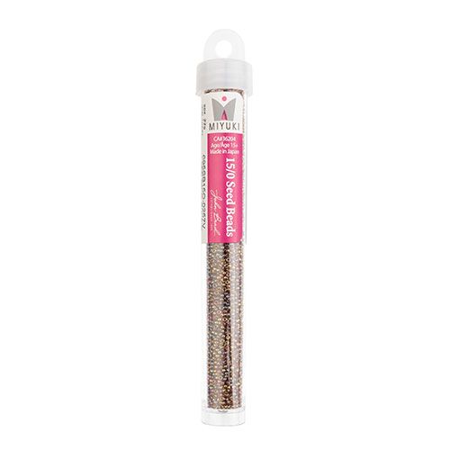 Miyuki Seed Bead apx. 22g Vial 15/0 Topaz Transparent AB