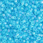 Miyuki Seed Bead 15/0 apx.22g Dark Aqua Transparent AB