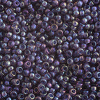 Miyuki Seed Bead 15/0 apx.22g Lined Light Amethyst AB
