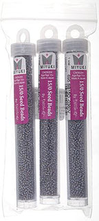 Miyuki Seed Bead 15/0 apx.22g Lined Light Amethyst AB