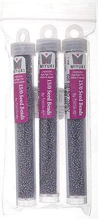 Miyuki Seed Bead 15/0 apx.22g Lined Light Amethyst AB