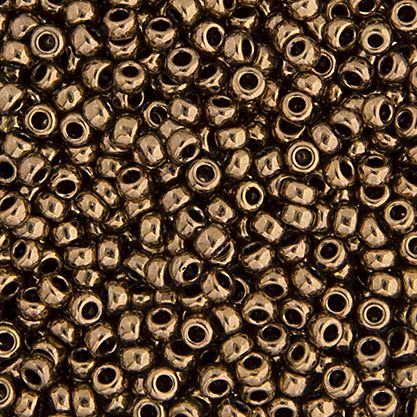 Miyuki Seed Bead 15/0 apx.22g Bronze Opaque Metallic