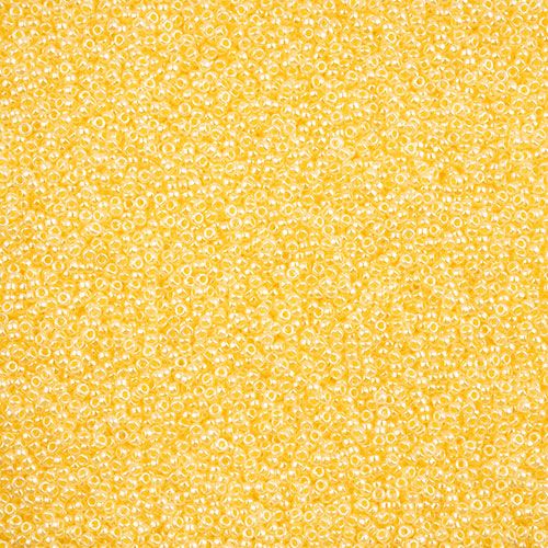 Miyuki Seed Bead apx. 22g Vial 15/0 Crystal Yellow