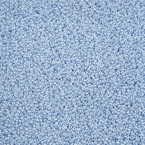 Miyuki Seed Bead apx. 22g Vial 15/0 Lt.Crystal Sapphire