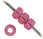 Miyuki Seed Bead 15/0 apx.22g Dark Rose S/L Dyed Alabaster