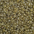 Miyuki Seed Bead 15/0 apx.22g Transparent Golden Olive Luster