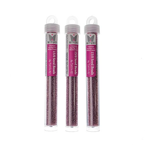 Miyuki Seed Bead 15/0 Rosey Mauve Opaque