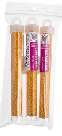 Miyuki Seed Bead 15/0 apx.22g Yellow Marigold Opaque Duracoat