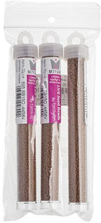 Miyuki Seed Bead 15/0 apx.22g Vermillion Opaque Duracoat