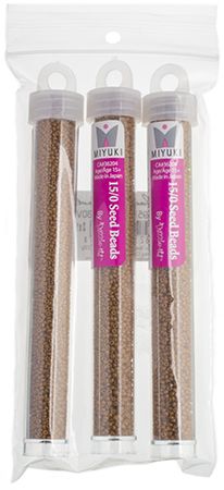 Miyuki Seed Bead 15/0 apx.22g Nutmeg Opaque Duracoat