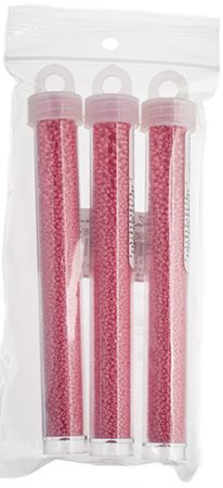 Miyuki Seed Bead 15/0 apx.22g Bubble Gum Pink Opaque Duracoat