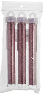 Miyuki Seed Bead 15/0 apx.22g Light Maroon Opaque Duracoat