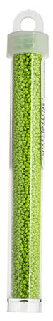 Miyuki Seed Bead 15/0 apx.22g Bright Lime Opaque Duracoat