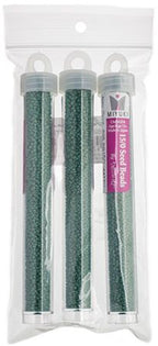 Miyuki Seed Bead 15/0 apx.22g Spanish Palms Green Opa.Duracoat