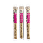 Miyuki Seed Bead 15/0 apx 22g Frosted Glazed/ Rainbow Pearl Matte AB