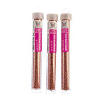 Miyuki Seed Bead 15/0 apx 22g Frosted Glazed/ Rainbow Pink Fuchsia Matte AB