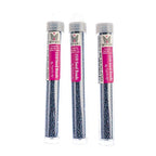 Miyuki Seed Bead 15/0 apx 22g Frosted Glazed/ Rainbow Navy Blue Matte AB
