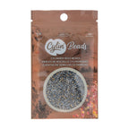Cylin Bead 11/0 25g Bag Gilded Halo Antique Silver