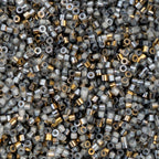 Cylin Bead 11/0 25g Bag Gilded Halo Antique Silver