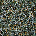 Cylin Bead 11/0 25g Bag Gilded Halo Teal Caribbean