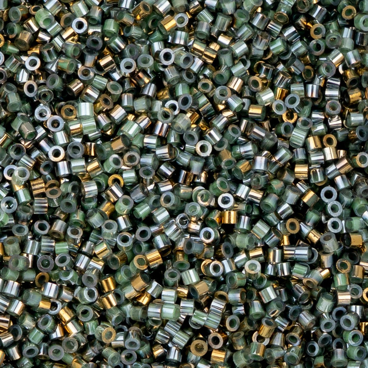 Cylin Bead 11/0 25g Bag Gilded Halo Teal Caribbean