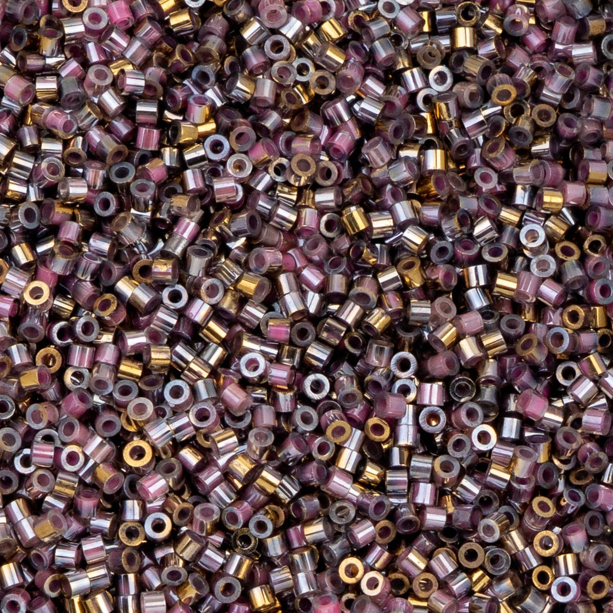 Cylin Bead 11/0 25g Bag Gilded Halo Rose