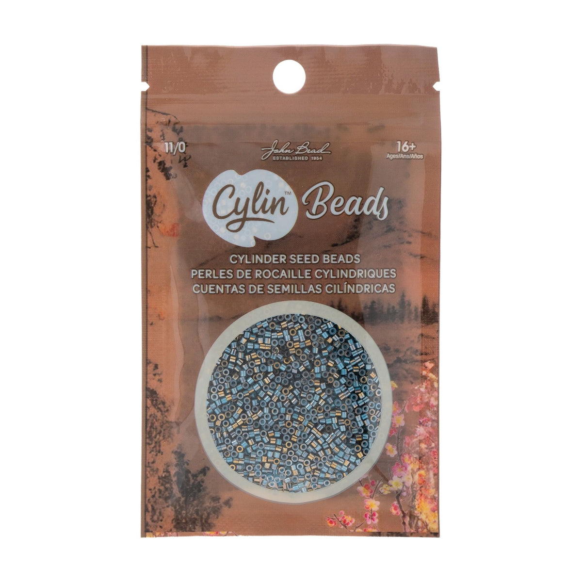 Cylin Bead 11/0 25g Bag Gilded Halo Celestial