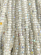 11/0 Sheen Chartlotte 2-Cut Patina Crystal Luster AB