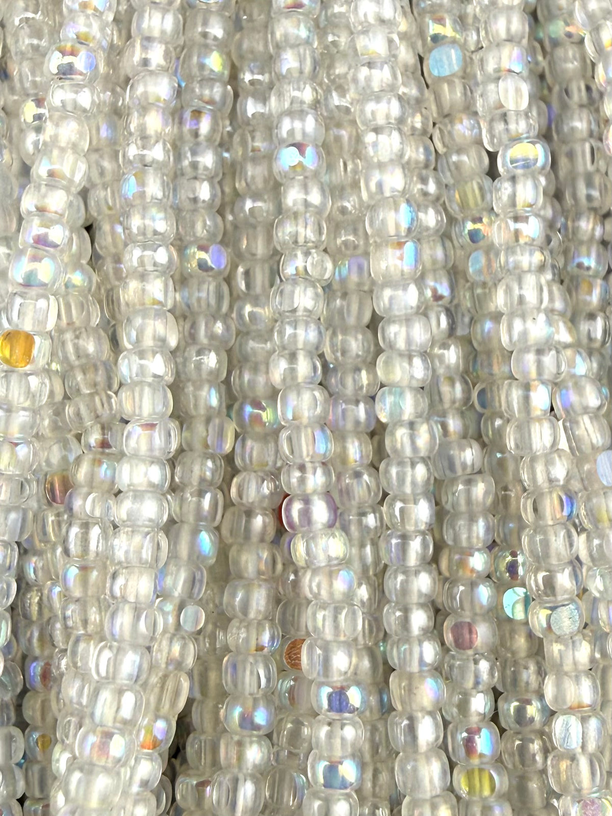 11/0 Sheen Chartlotte 2-Cut Patina Crystal Luster AB