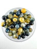 Blue Gold Tiger Eye Beads Available in 6mm, 8mm, 10mm, 12mm Sizes