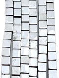4mm Hematite Cube Beads