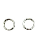 12x3.5mm Tibetan Spacer Barrell Rhodium