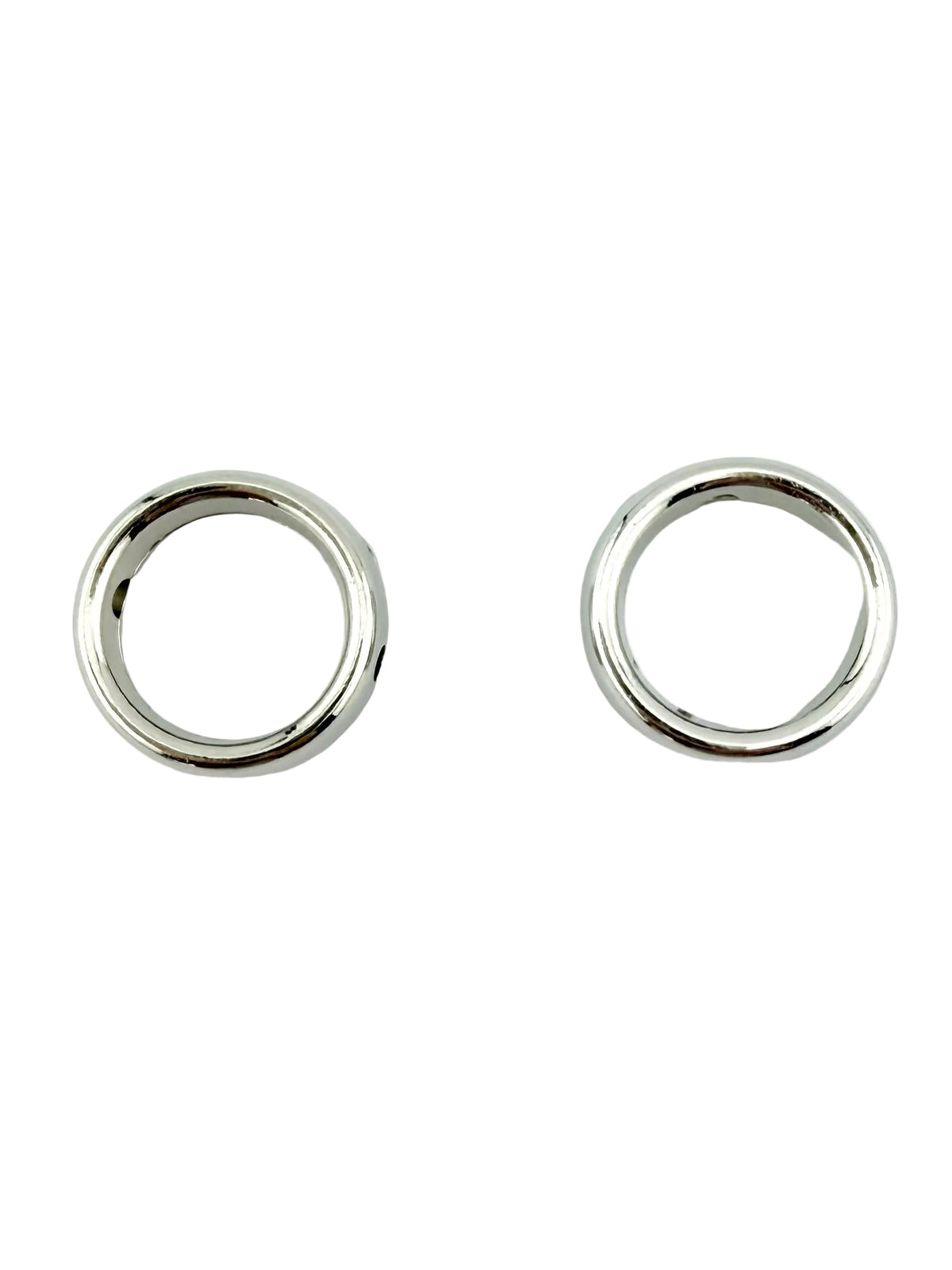 12x3.5mm Tibetan Spacer Barrell Rhodium