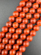 Matte Carnelian Beads Available in 6mm, 8mm Sizes