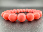 Dyed Pink Coral Bamboo Beads Available in 6mm, 8mm Sizes