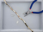 3x9mm Hematite Star Gold