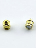 16.5mm Column Magnetic Claps Gold