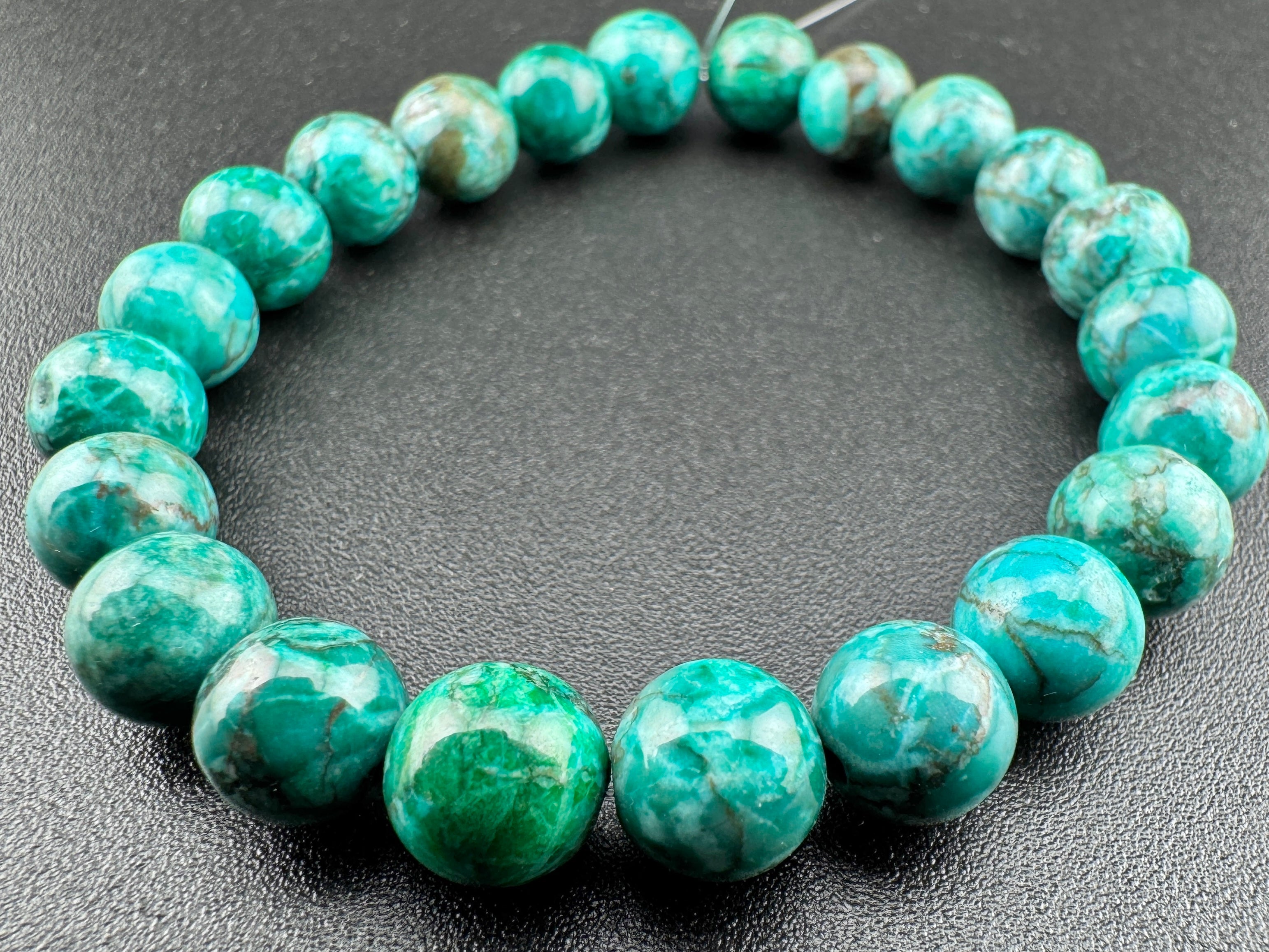 Dyed Green African Howlite Available in 6mm, 8mm, 10mm, 12mm Sizes