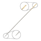 Tulip Beading Needle #10 4pcs. - .46x37mm (Short)