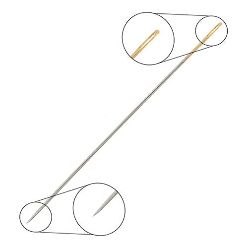 Tulip Beading Needle #10 4pcs. - .46x37mm (Short)