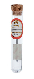 Tulip Leather Needle Short 2pcs. .96x39.4mm