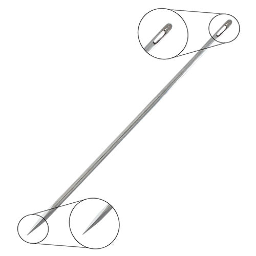 Tulip Leather Needle Long 2pcs. 1.25x54.5mm